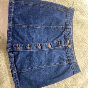 Jean skirt